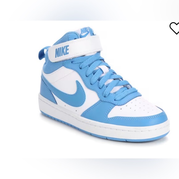 KIDS' NIKE BIG KID COURT BOROUGH MID 2 SNEAKERS - Picture 3 of 7